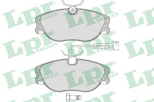 Тормозные колодки LPR 05P286