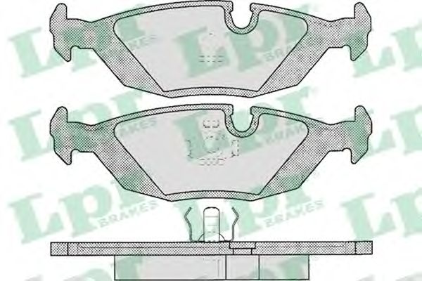 Тормозные колодки LPR 05P306