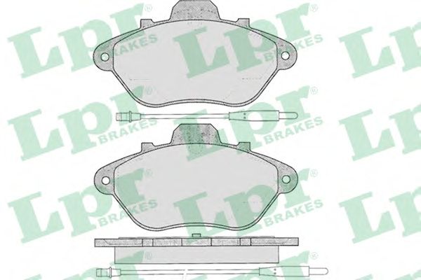 Тормозные колодки LPR 05P328