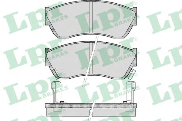 Тормозные колодки LPR 05P343