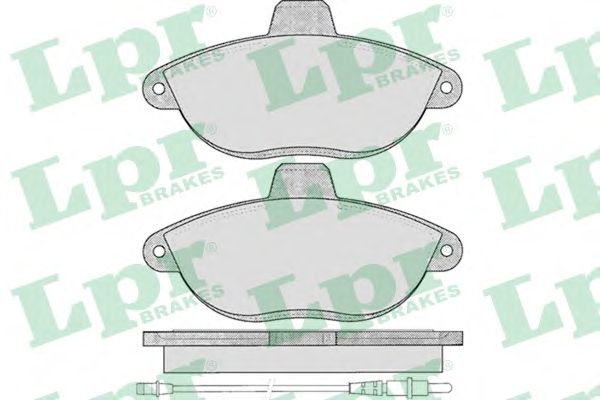 Тормозные колодки LPR 05P346