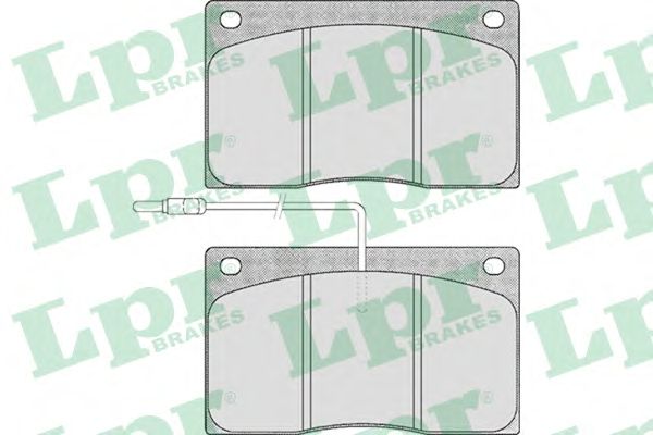 Гальмівні колодки LPR 05P372
