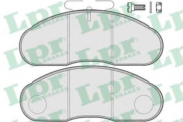 Тормозные колодки LPR 05P414