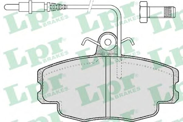 Тормозные колодки LPR 05P422