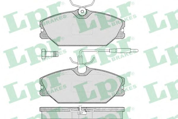 Тормозные колодки LPR 05P445