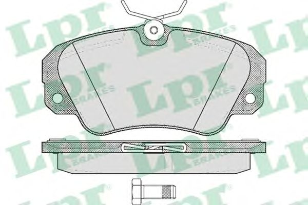 Тормозные колодки LPR 05P449
