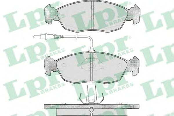 Тормозные колодки LPR 05P450