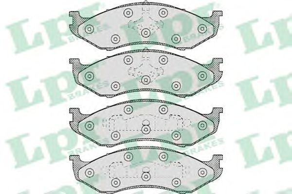 Тормозные колодки LPR 05P459