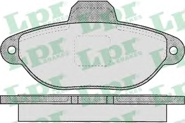 Тормозные колодки LPR 05P464