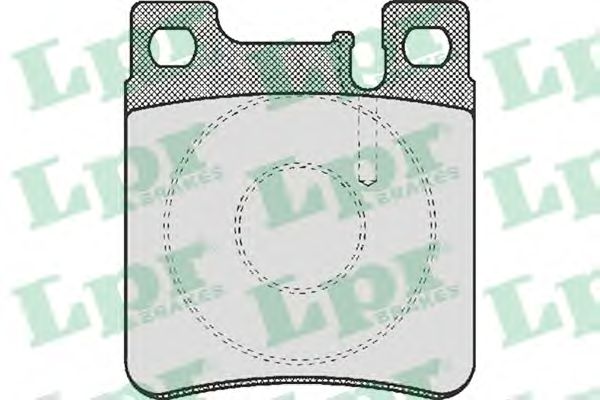 Тормозные колодки LPR 05P477