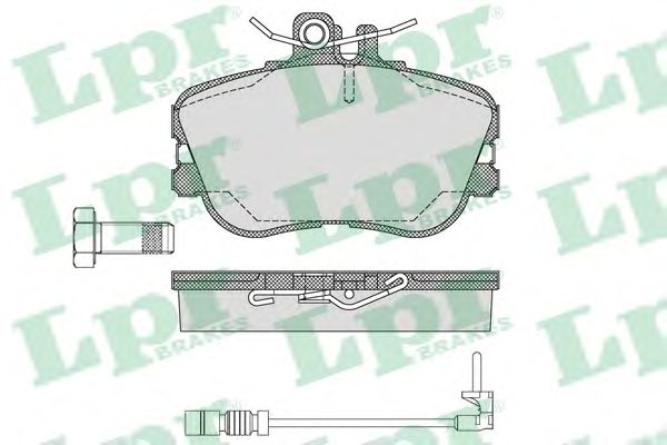 Тормозные колодки LPR 05P492A