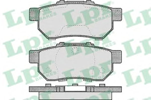 Тормозные колодки LPR 05P505