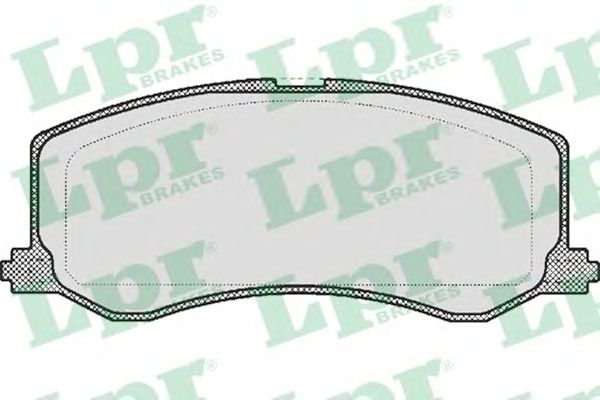 Гальмівні колодки LPR 05P522