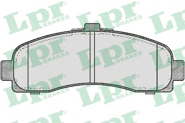 Тормозные колодки LPR 05P539
