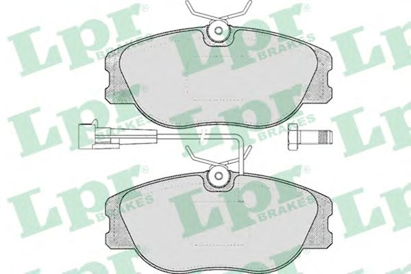 Гальмівні колодки LPR 05P556