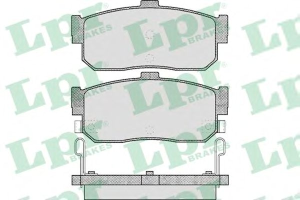 Тормозные колодки LPR 05P602