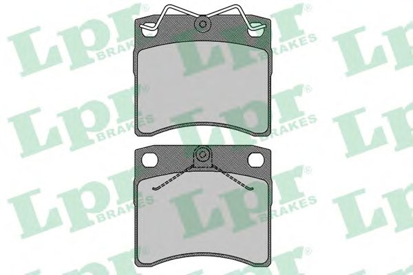 Тормозные колодки LPR 05P631