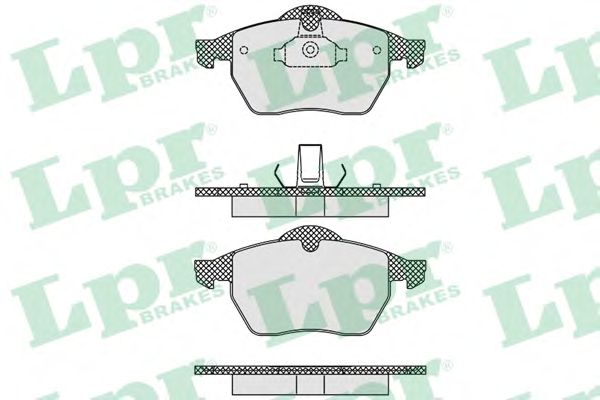 Тормозные колодки LPR 05P635