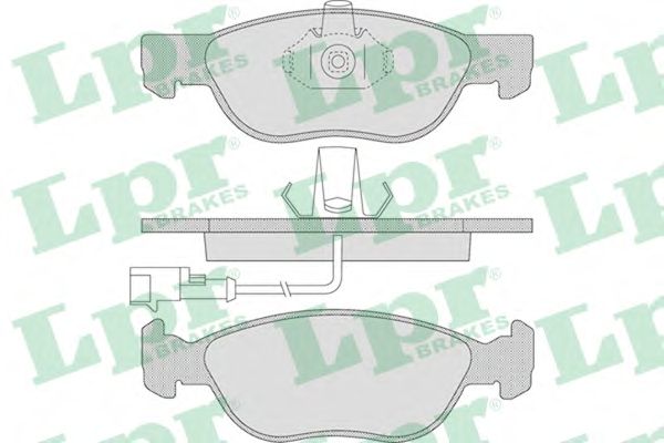 Тормозные колодки LPR 05P646