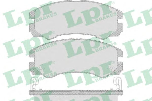 Тормозные колодки LPR 05P658