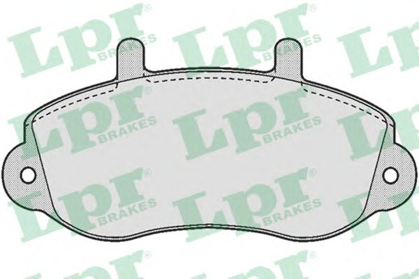 Тормозные колодки LPR 05P663