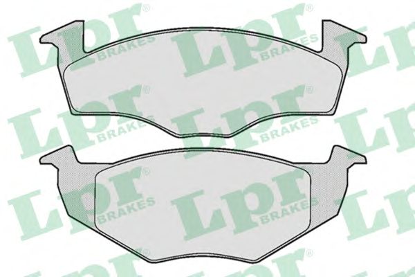 Тормозные колодки LPR 05P667