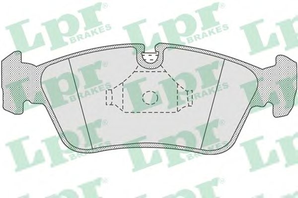 Тормозные колодки LPR 05P757
