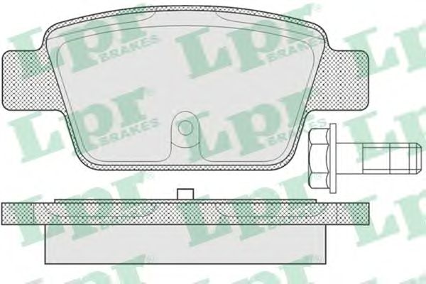 Тормозные колодки LPR 05P780