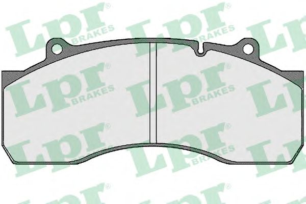 Тормозные колодки LPR 05P824