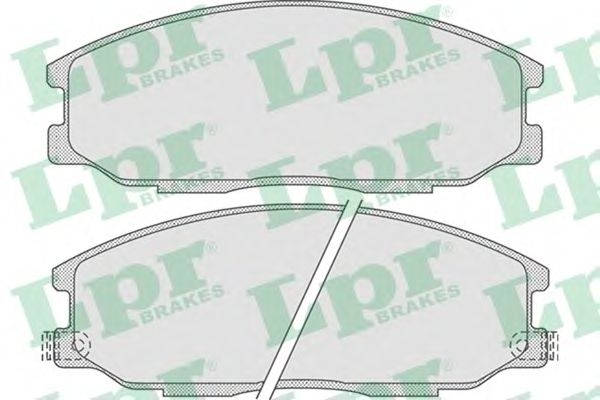 Тормозные колодки LPR 05P858