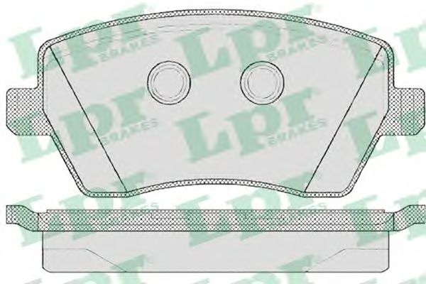 Тормозные колодки LPR 05P867
