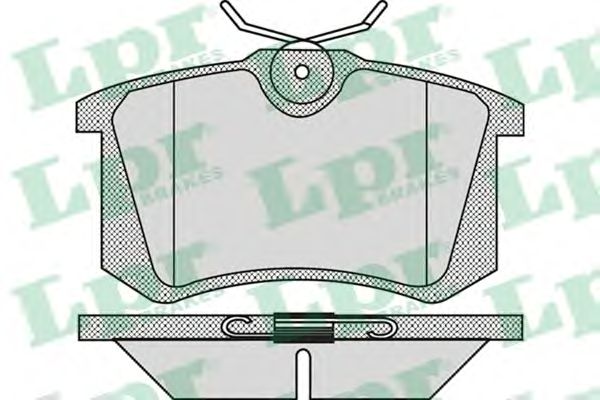 Тормозные колодки LPR 05P868