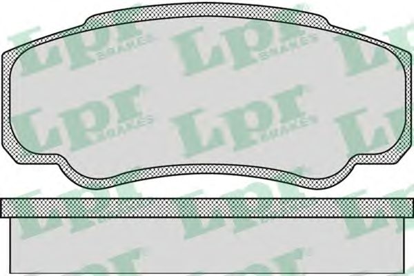 Тормозные колодки LPR 05P885