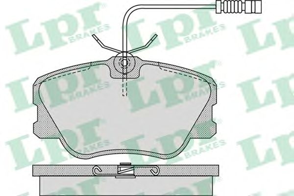 Тормозные колодки LPR 05P986