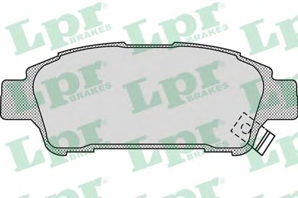 Тормозные колодки LPR 05P996