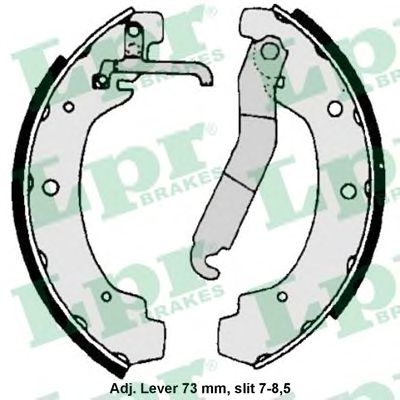 Тормозные колодки LPR 06740