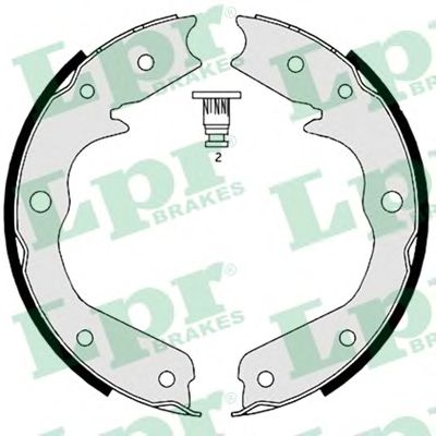 Тормозные колодки ручника LPR 08970