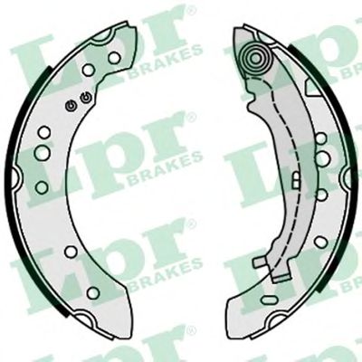 Тормозные колодки LPR 09640
