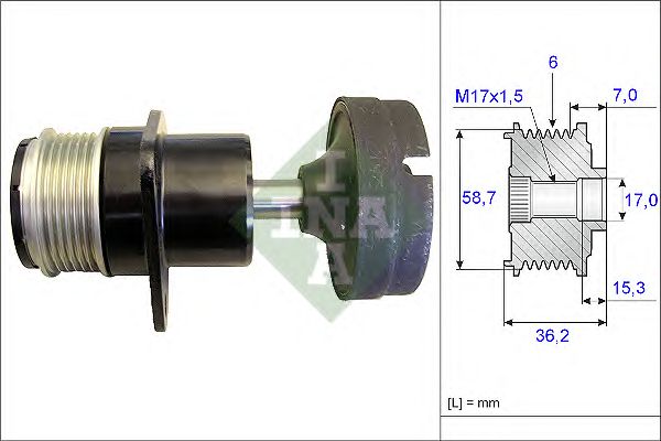Бендикс INA 535 0157 10