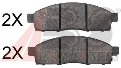 Тормозные колодки A.B.S. 37832