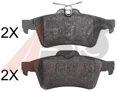 Тормозные колодки A.B.S. 37869
