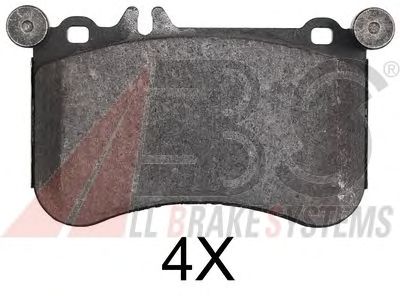 Тормозные колодки A.B.S. 37902