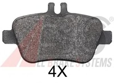 Тормозные колодки A.B.S. 37905