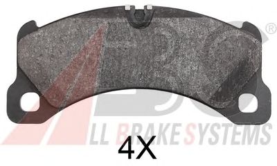 Тормозные колодки A.B.S. 37918