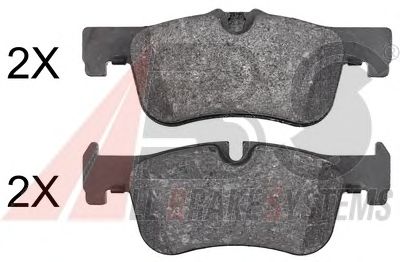 Тормозные колодки A.B.S. 37922