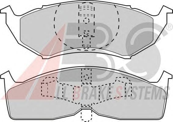 Тормозные колодки A.B.S. 38730