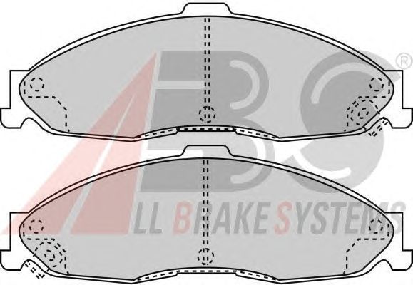 Тормозные колодки A.B.S. 38749