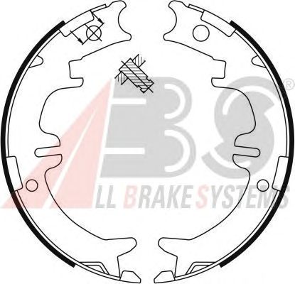 Тормозные колодки ручника A.B.S. 9114
