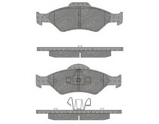 Тормозные колодки SCT Germany SP 603