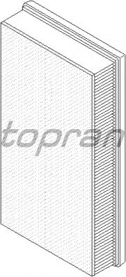 Воздушный фильтр TOPRAN 112 385